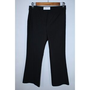 La Ligne Women's Size 2/28 Waist Black Cropped Dress Pants